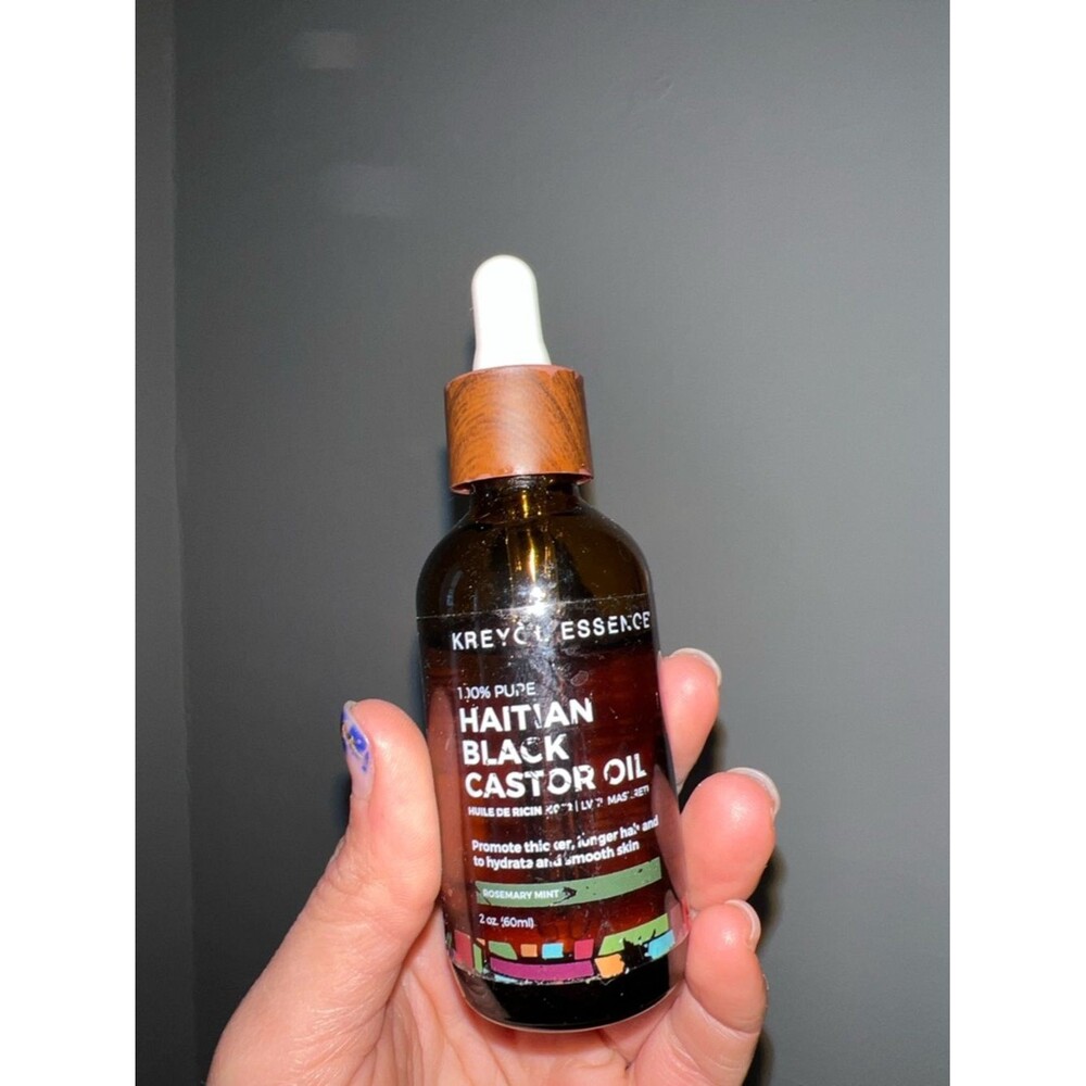 Haitian Black Castor Oil - Brown Bottle 1.75 oz.